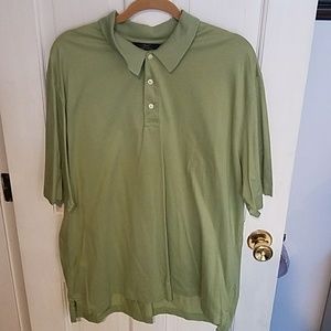 Brooks Brothers XL Green shirt sleeve polo shirt